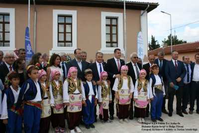 Ertuğrul Köyü Kültür Evi Açılış ve Dokuma Kursu Belge Tören